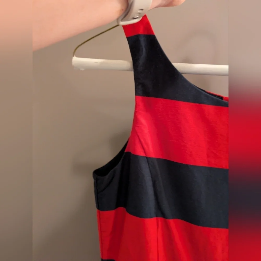 Polo Ralph Lauren Navy And Red Dress Child 14 NWT
